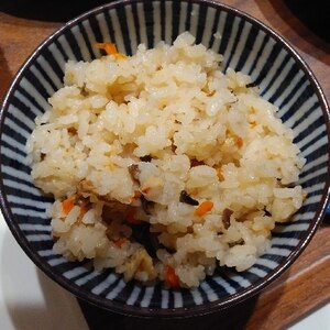 鶏五目炊き込みご飯♪